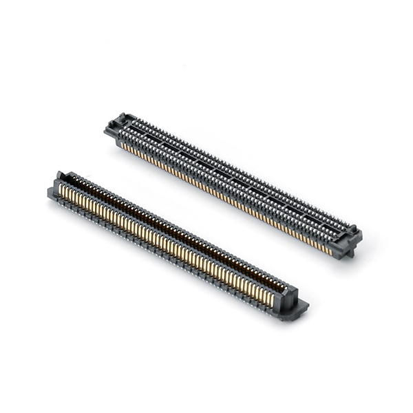 HB10X系列0.635mm间距高速连接器 可堆叠 BGA技术