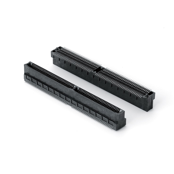 HB32X系列0.635mm间距高速金手指插槽 14Gbps 20-140Pin