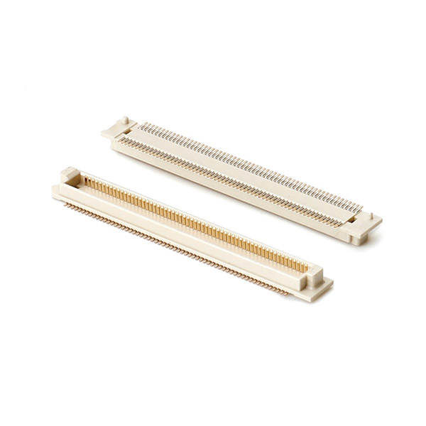 HB03X系列0.6mm间距高速连接器 可堆叠 FX8公端